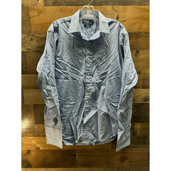 Polo Ralph Lauren‎ Curham Classic Fit Long Sleeve Button Up Size 15 1/2-34 - Picture 1 of 4